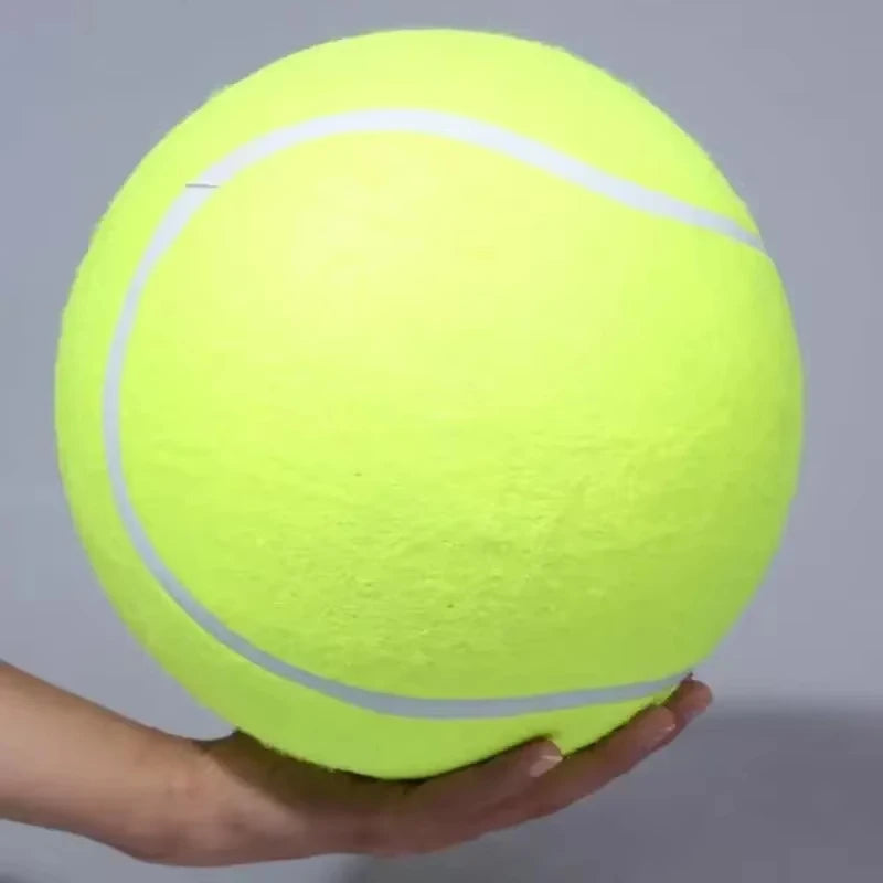 Giant Inflatable Tennis Ball for Dogs by Snagg A Toy