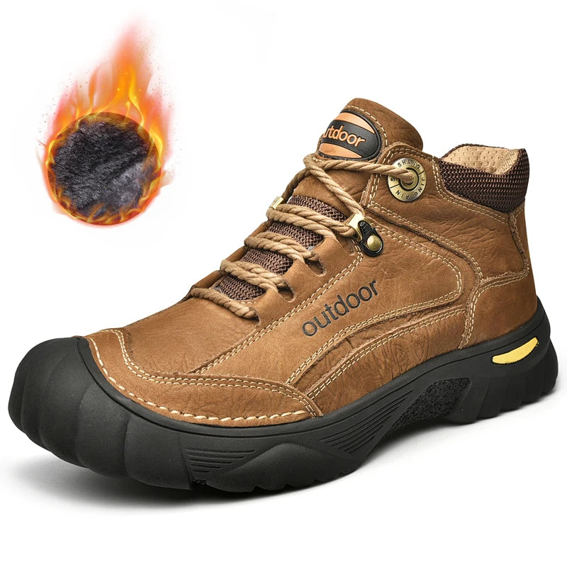 Men's leather hiking shoe – image 10