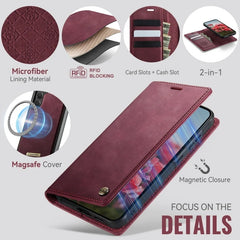 Magnetic Leather Wireless Charging Wallet Case – Samsung Galaxy S23 Series