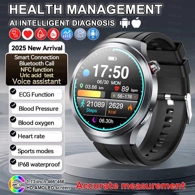 Health Glance Smartwatch by Snagg A Watch