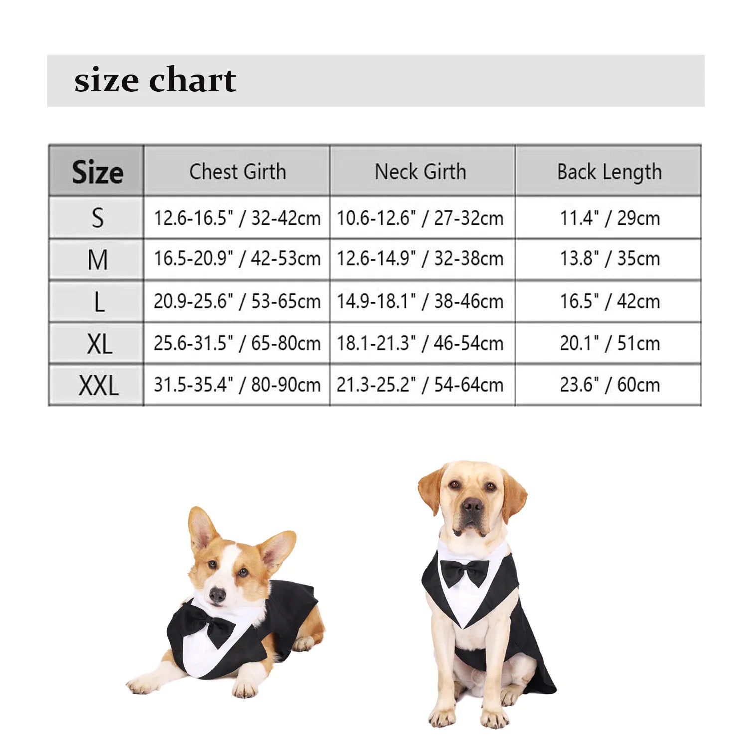 Pet Formal Suit Tuxedo by Snagg A Tuxedo