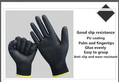 12 Pairs Protective Work Gloves by Snagg A Gloves