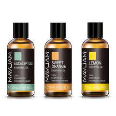 Professional Botanical 3 Piece Essential Oil Collections – 100% Pure Plant Extracts in 10ml & 30ml Configurations