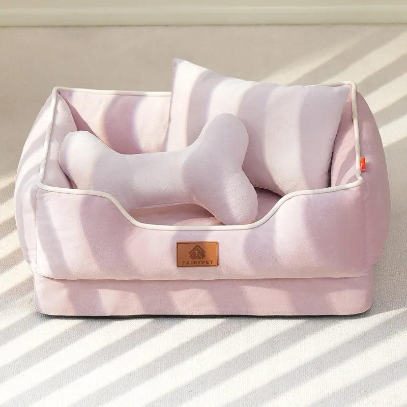 Dutch Velvet Dog Sofa Bed by Snagg A Pet Bed