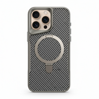 Carbon Fibre Pattern Magsafe phone case for iPhone 16 Series by Snagg A Phone Case
