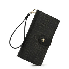 Split Leather Women’s Long Clutch by Snagg It Purses