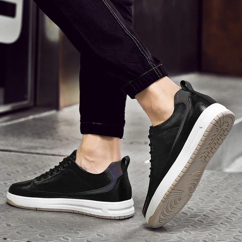 Men’s Heightening Sneakers – 6cm Hidden Lift by Snagg A Shoes