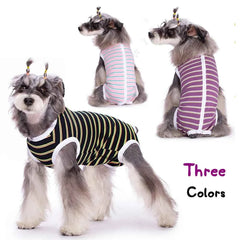 Dog Recovery Suit – Post-Surgery Anti-Licking Bodysuit with Sanitary Panel for Male & Female Dogs