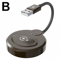 Wireless Video CarPlay Adapter With Netflix/YouTube/Tiktok, For OEM Wired CarPlay Cars by Snagg A Car Adapter