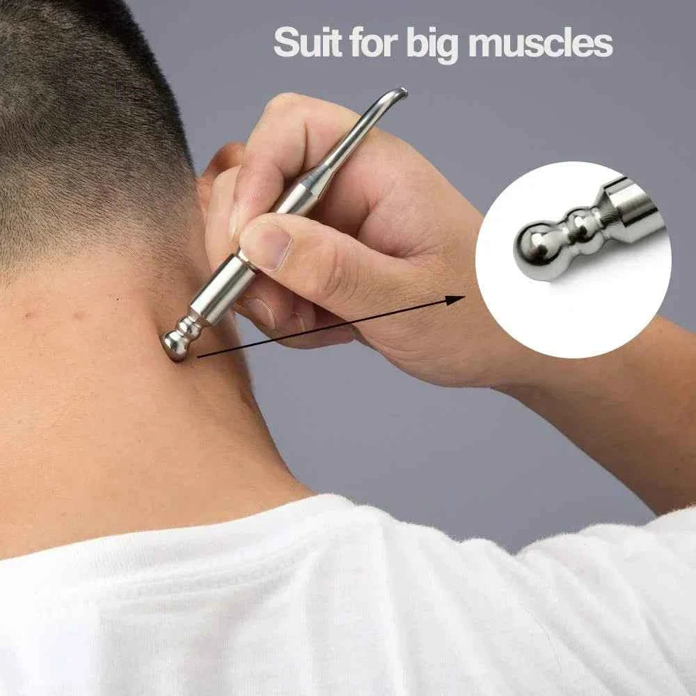 Professional Stainless Steel Gua Sha Massager – Deep Tissue Fascia Scraping & Muscle Recovery Tool