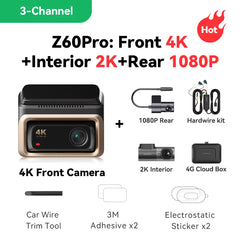 4K Flagship Dash Cam | True UHD, Dual Sony Sensors & AI Night Vision