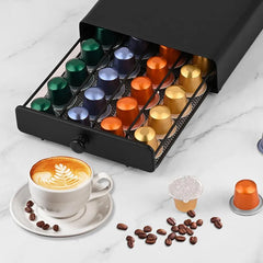 40-Capsule Coffee Pod Drawer Holder by Snagg A Rack