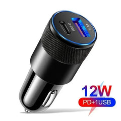 12W USB Car Charger by Snagg A Car Adapter