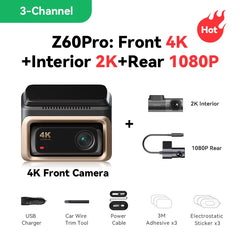4K Flagship Dash Cam | True UHD, Dual Sony Sensors & AI Night Vision