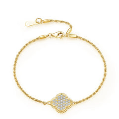 Luxury Bezel Moissanite Bracelet by Snagg A Bracelet