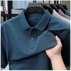 Premium 100% Cotton Polo Shirt | Silk-Like Finish Smart Casual Essential