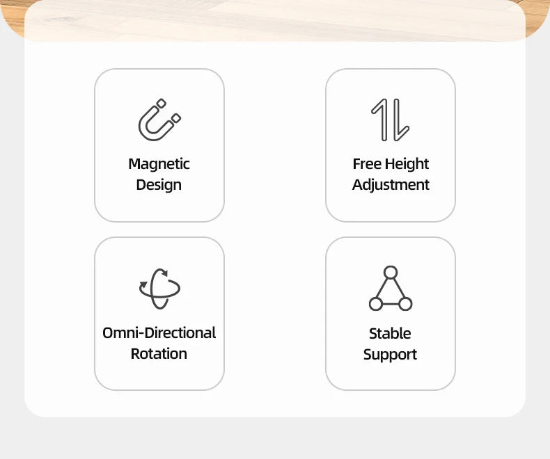 Magnetic Mobile Phone Floor Stand by Snagg A Phone Holder