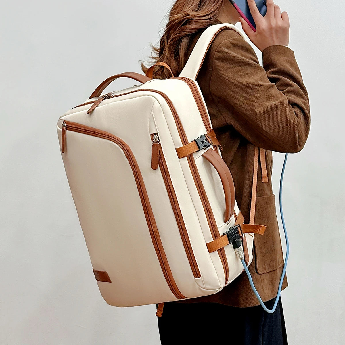 Unisex Business & Travel Backpack by Snagg A Backpack