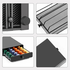 40-Capsule Coffee Pod Drawer Holder by Snagg A Rack