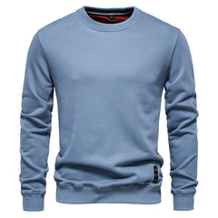 Heavyweight Crew Neck Sweatshirt | Premium Cotton-Blend Thermal Pullover
