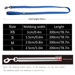 Soft Padded Reflective Dog Leash by Snagg A Leash