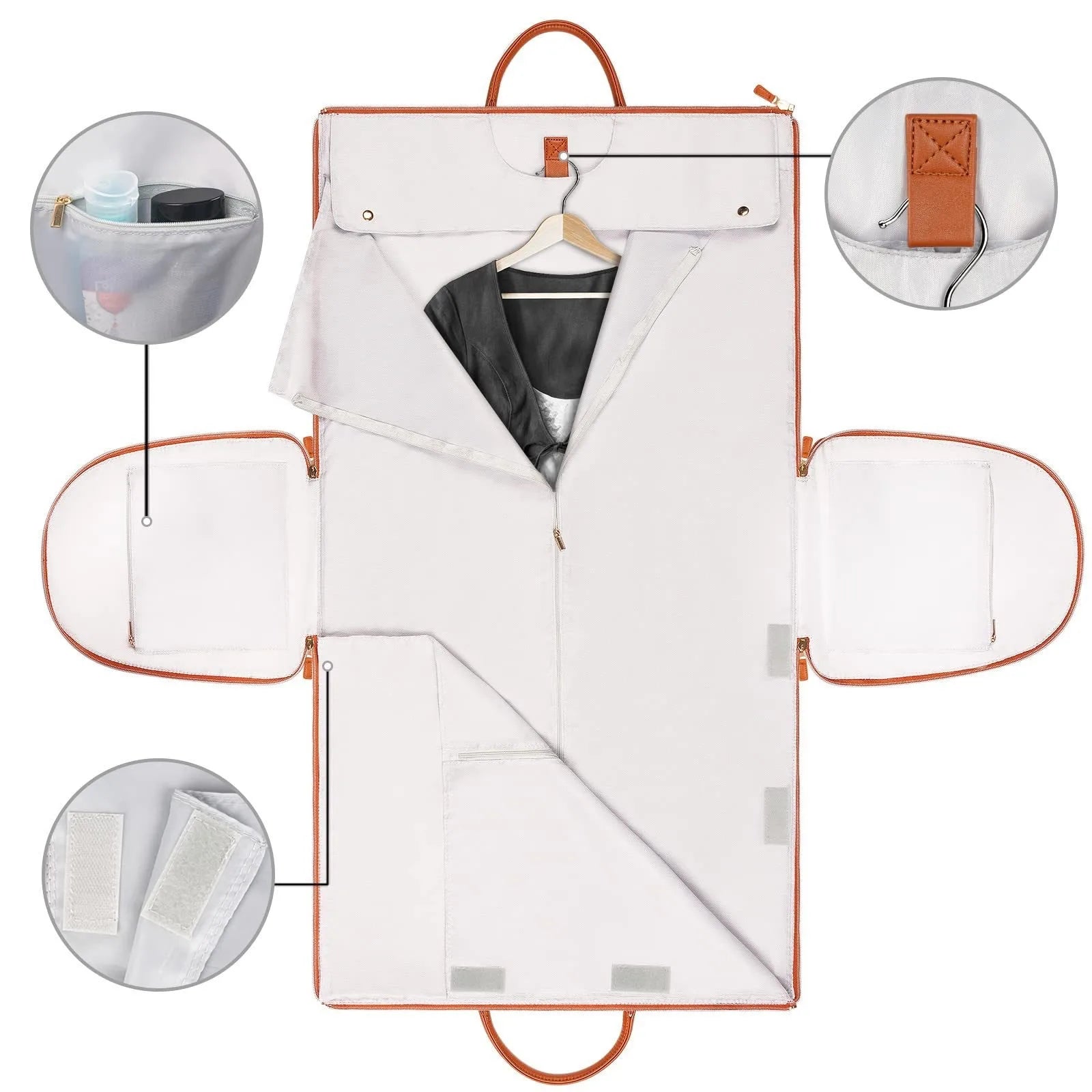 Folding Suit Storage Travel Duffle Bag by Snagg It Bags