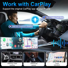 2 in 1 Wireless CarPlay & Android Auto Adapter by Snagg A Car Adapter