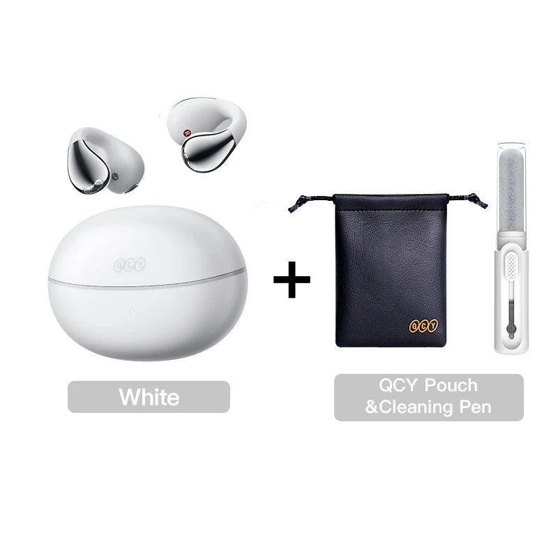 Open Ear Wireless Earphones – Hi-Res LDAC Bluetooth 6.0 Clip-On Sports Headphones with 40H Playtime by Snagg An EarBud