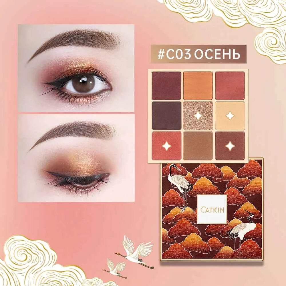 9 Colors Signature Master Palette – Professional Matte & Shimmer Eyeshadow for High Pigment Artistry