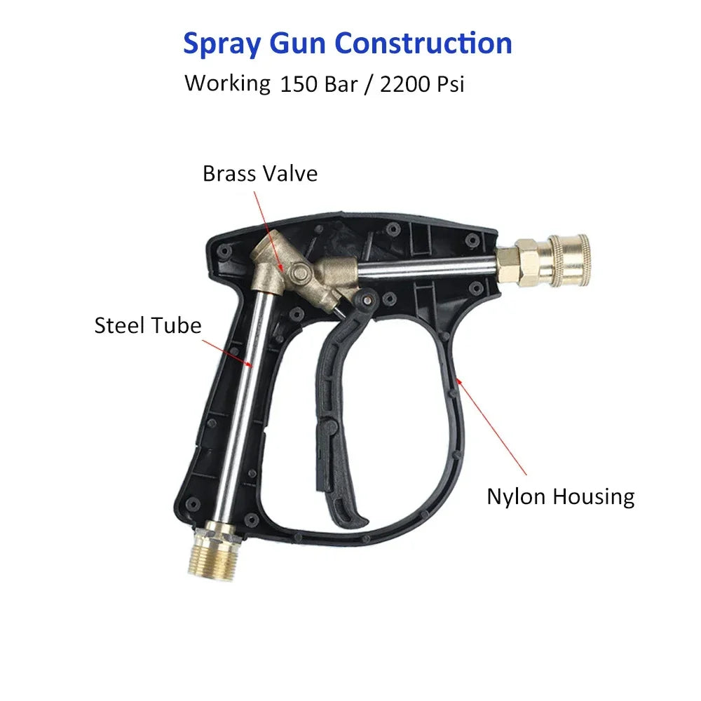 Pressure Washer Water Gun Kit by Snagg A Foam Cannon