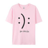 You Decide Print Womans Streetwear T-Shirt