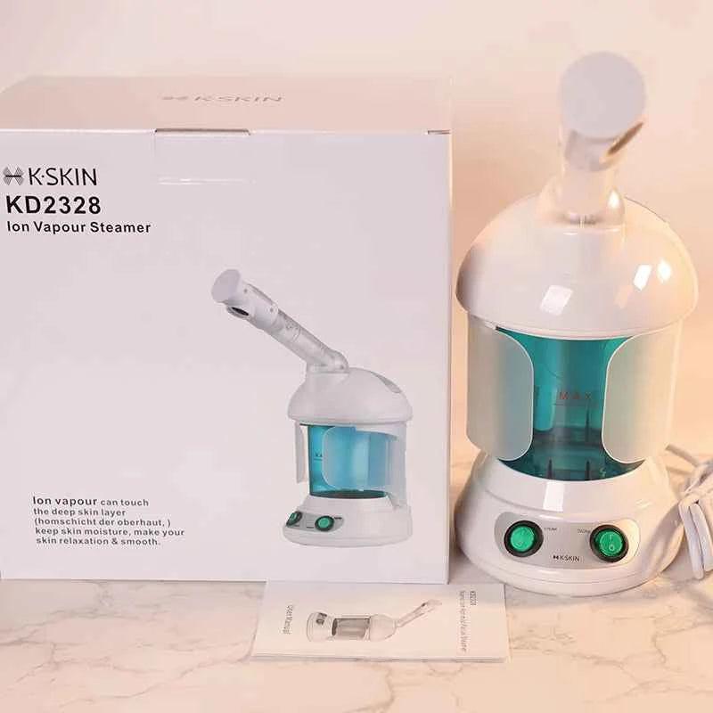 Portable Ionic Facial Steamer – Nano Mist Face Spa & Deep Cleansing Device