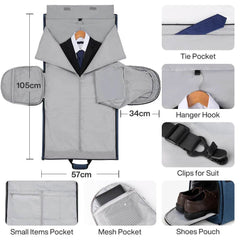 2-in-1 Convertible Garment & Duffel Bag - SnaggIt