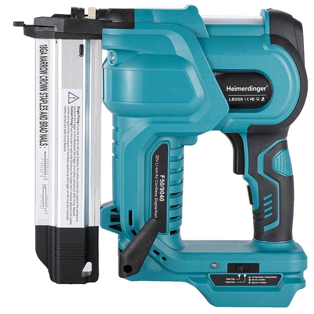 18V Cordless 2-in-1 Nailer & Stapler Gun - SnaggIt