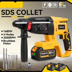 1680W Brushless Rotary Hammer Drill by Snagg A Rotary Hammer Drill