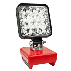 High Intensity LED Work Light & Power Station - 6000K Portable Spotlight for 18V Battery Platforms