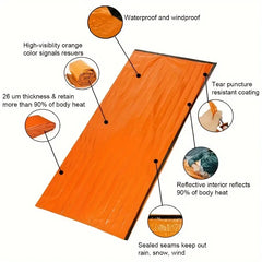 Portable Emergency Survival Sleeping Bag by Snagg A Survival Blanket