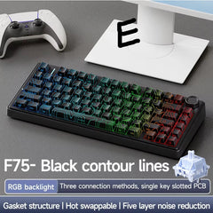75% Wireless Mechanical Keyboard for a Premium Gaming Experience by Snagg A Keyboard
