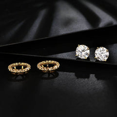 1.0CT Moissanite Stud Earrings - SnaggIt