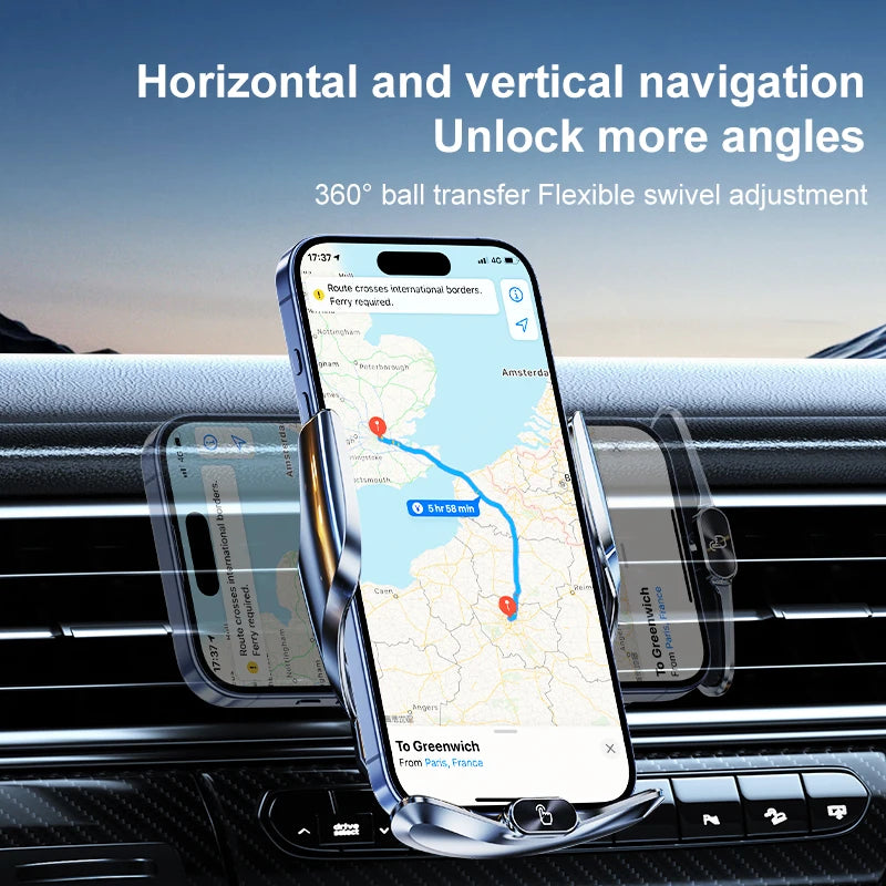Wireless Car Phone Holder by Snagg A Phone Holder