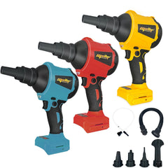 High Volume Cordless Compressed Air Duster - 50,000 RPM Brushless Motor & Multi Function Inflator