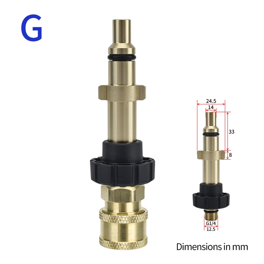 Pressure Washer Bayonet Fitting for Spray Gun & Lance by Snagg A Fitter