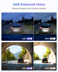 4K Ultra Mini Dash Cam | Sony STARVIS 2 Night Vision & Wi-Fi 6 Connectivity