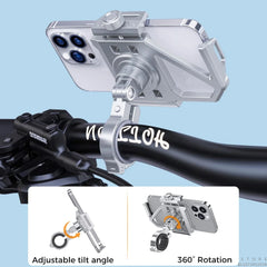 Aluminum Motorcycle Phone Holder by Snagg A Phone Holder