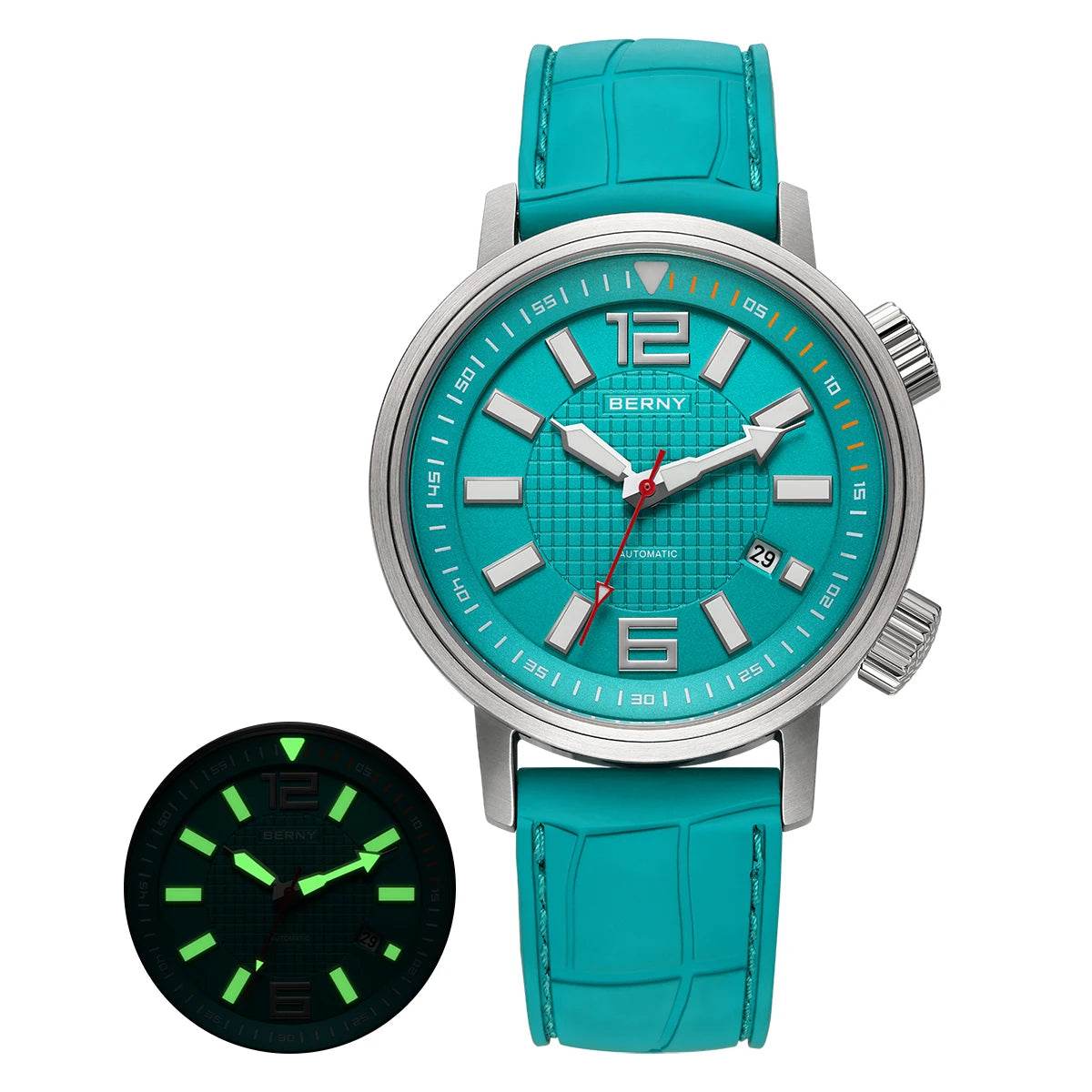 Automatic Diver Watch – Fluororubber Edition - SnaggIt