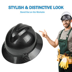 Full brim HDPE construction safety helmet – image 6