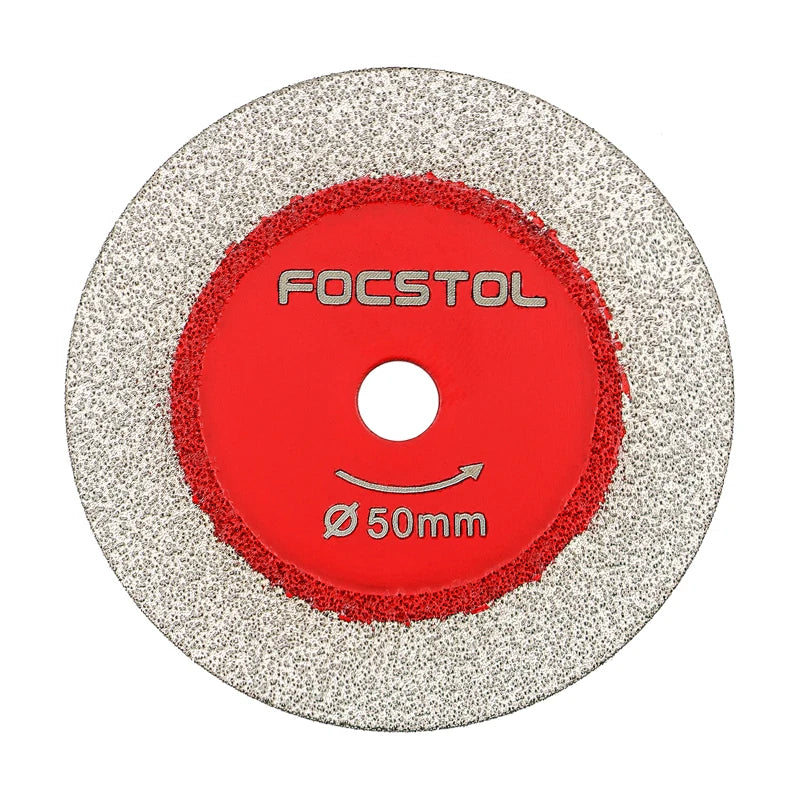 Mini Brazed Cutting Disc Saw Blade | Glass Jade Crystal Tile Marble Round Shank CE Certified 30–50mm