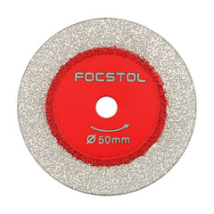 Mini Brazed Cutting Disc Saw Blade | Glass Jade Crystal Tile Marble Round Shank CE Certified 30–50mm