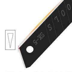 100PCS Carbon Steel Utility Knife Replacement Blades – 18mm - SnaggIt