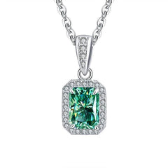 5×7MM Moissanite Pendant Necklace - SnaggIt